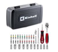 Einhell 38 pezzi set di inserti e bussole