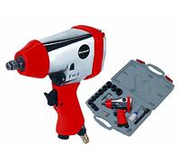 Einhell 4138910 Dss 260/2 Set Avvitatore a Percussione Pneumatico Colore Grigio