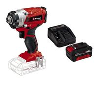 Einhell 4510034 Li- Solo Avvitatore a Impulsi a Batteria, 18 V, Rosso + Power-X-