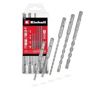 Einhell 5 pezzi set di punte SDS Plus 4-Cut, 110/160 mm, Ø 5-10 mm