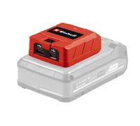 Einhell Adattatore Batteria USB Solo Li con USB-A e USB-C EINTCCP18N