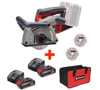 Einhell Akku-Mauernutfräse Tp-Ma 36/30 Li Bl + 2x 2.5Ah Batteria Starterkit E