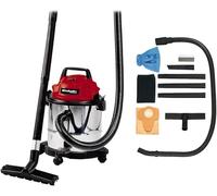 TC-VC 1812 S 12 L A cilindro Secco e bagnato 1250 W, Aspira bagnato / asciutto rosso, 1250 W, A cilindro, Secco e bagnato, 12 L, 80 dB, Nero, Rosso, Argento