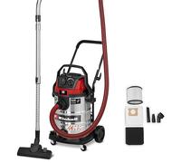 Einhell Aspiratore per liquidi e solidi TE-VC 3080 SACL | 1150 W | 220 mbar | Serbatoio da 30 L i protezione dalla polvere L | Filtro HEPA | Pulizia del filtro