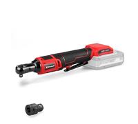 Avvitatore a cricchetto a batteria TE-RW 18/60 Li-Solo Power X-Change di Einhell (18 V, 60 Nm, portautensile 3/8", rotazione a sinistra/a destra, luce a LED, con adattatore da 1/2", senza batteria)