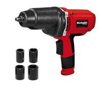 Einhell Avvitatore a percussione CC-IW 950/1 (950 W, 2300 giri/min, coppia max. 450 Nm, interruttore a bilanciere, impugnatura morbida, incl. chiavi a bussola delle seguenti dimensioni: 17, 19, 21 e