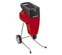 Einhell Biotrituratore elettrico silenzioso ad ingranaggi GC-RS 2540 | Rullo di taglio | Selettore del senso di rotazione | ampia tramoggia | Telaio robusto | Sacco per rifiuti da giardino