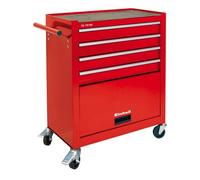 EINHELL Carrello Porta Utensili professionale 4 cassetti 670 x 376 x 708 mm ruote 4 ruote 360° materiale Acciaio - 4510170 TC-TW 100