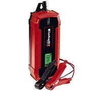 Einhell CE-BC 6 M Caricabatteria per veicolo 12 V Nero, Rosso, Caricabatterie rosso/Nero, 12 V, 220 - 240 V, 50 Hz, LCD, Sovraccarico, Cortocircuito, IP65