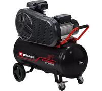 Einhell Compressore TE-AC 430/50/10 (3000 W, max. 10 bar, serbatoio da 50 l, potenza di aspirazione 430 l/min, velocità motore 2850 min^-1, riduttore di pressione, manometro, attacco rapido)