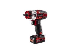 Einhell Trapano Avvitatore a Batteria TE-Cd 12/1 X-Li, 1X2,0 Ah, Li-Ion, Cambio a 2 Velocità, Mandrino Trapano Smontabile, Elettronica della Velocità, In atteria 2,0 Ah + Caricabatterie