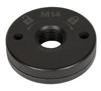 Einhell - Dado a sgancio rapido M14 (accessori per smerigliatrice angolare, per smerigliatrice angolare Einhell con attacco M14, per dischi abrasivi con Ø 115-125 mm)