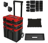 Einhell E-Case Tower Nero, Rosso Polipropilene (PP) - Einhell E-Case