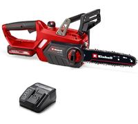 Einhell Elettrosega a batteria GE-LC 18/25 Li Kit Power X-Change (18 V, 3,0 Ah, Li-Ion, Barra 25 Cm, Velocità Catena 4,3 M/S, Rosso, 43.5 x 22.5 x 25.5 Cm)