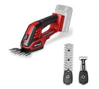 Cesoie per erba e cespugli a batteria Einhell GE-CG 18/100 Li - 3 in 1-Solo Power X-Change (18 V, incl. lama tagliaerba 100 mm, cesoie per arbusti 200 mm, testina a rastrello, senza batteria)