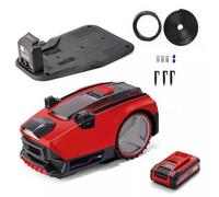 Einhell tosaerba FREELEXO CAM 500 Power X-Change (18 V, la telecamera sostituisce il cavo perimetrale, per 500 m², brushless, fino al 25% di pendenza, larghezza di taglio 18 cm, incl. batteria 3,0 Ah)