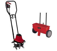 Einhell GC-RT 7530 Zappatrice Elettrica, Rosso Nero & GC-SR 12 Carrello Spargito