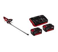einhell GE-CH 1846 Li Solo Tagliasiepi, 18 V, Rosso + 2X 3,0Ah & Twincharger PXC
