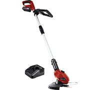 Einhell Tagliabordi a batteria GE-CT 18 Li (1x 2,5 Ah) Power X-Change (18 V, testata motore girevole + inclinabile, protez. Flowerguard, incl. 20 lame in plastica, batteria 2,5 Ah + caricabatterie)