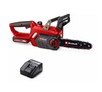 Einhell Elettrosega a batteria GE-LC 18/25 Li Kit Power X-Change (Ioni Litio, 18 V, 25 cm Lunghezza barra, lubrificazione automatica della catena, incl. 3 Ah batteria e caricabatteria)