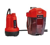 Einhell GE-SP 18 Li - Solo Pompa per acque chiare a batteria Power X-Change (18V,Prevalenza 8 m, portata 5000 L/h, profondità max immersione 4 m, senza batteria e caricabatteria)