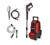 Einhell Idropulitrice HYPRESSO 36/105 Power X-Change (36 V, 105 bar, 270 L/h, flessibile alta pressione 4 m, flessibile aspirazione 5 m, 2 bocchette, spazzola di lavaggio, lancia, batterie escluse)