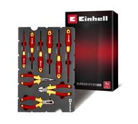 Originale Einhell E-Case Inserto Cacciaviti 17 pz (Set Cacciaviti, Tappo Battente, Forma Compatta, Cappuccio Rotante, Profilo Stella, Cromo Vanadio, Sistema E-Case)