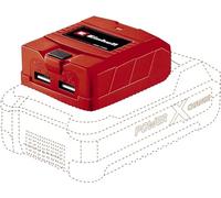 Einhell 4514120 adattatore e invertitore Universale Nero, Rosso