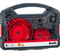KWB 109178 KIT SEGHE A TAZZA 8 PARTI 68 MM 76 89 102 127 PZ