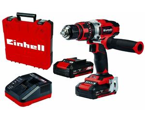 EINHELL ITALIA TRAPANO AVVITATORE A PERCUSSIONE A BATTERIA, TE-CD 18/48, 18V, 4
