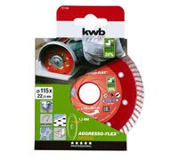 EINHELL/KWB 49721140 - DISCO DIAMANTATO TURBO GRES DIAM. 115 MM SP. 1,4MM