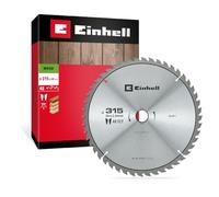 Einhell Lama per sega circolare, legno, Ø 315 x 30 mm, 48 denti | Dentatura ATB | Angolo positivo | Denti in metallo duro | Taglio grossolano | Intagli termici | Per seghe da banco