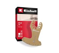 Einhell lama segmentata in metallo duro, 57 mm | Forma segmentata | rivestimento metallo duro | rimozione fughe piastrelle |cambio rapido | attacco Open-Back