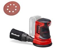 Einhell Levigatrice roto orbitale a batteria TE-RS 18 Li - Solo | PXC | 18 V | Corsa oscillante 2 mm | fino a 22.000 giri/min | Ø 125 mm | 1 foglio di carta abrasiva | senza batteria