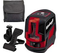 Einhell Livella laser a raggio incrociato TC-LL 2 | Autolivellante | Linee orizzontali/verticali | Croce laser | Livella digitale | Morsetto universale