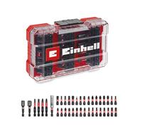 Set di punte a percussione originale Einhell M-CASE da 39 pezzi (punte da 25 mm, punte da 50 mm, bussole esagonali, portapunte da 60 mm, inclusa scatola di custodia)