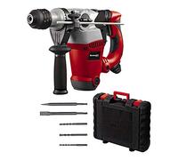 Einhell Martello Perforatore RT-RH 32 (Foratura, Foratura a Martello, Scalpellatura con Fissaggio dello Scalpello, Portautensili SDS-plus, Incluse 3 Punte, Scalpello a Punta e Piatto, Valigetta)