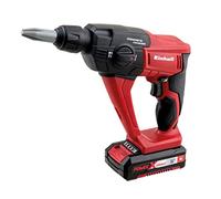 Einhell Martello tassellatore Giocattolo a Batteria Kids | Martello perforatore a batteria | con luci e suoni | 4 accessori intercambiabili e rotanti | per bambini dai 3 anni in su