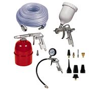 Einhell Original Accessori per compressore, 13 pezzi | per compressori max. 8 bar | Pistola spruzzo | Pistola spruzzo - vernici | Gonfiatore pneumatici | Set adattatori | Tubo 10 m