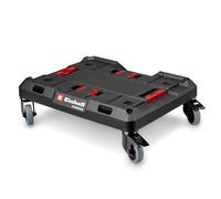Einhell Original Base carrellata per E-Case | Sistema E-Case | fino a 120 kg | ruote piroettanti bloccabili | trasporto di valigie e casse