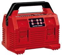 Einhell Original Caricabatterie PXC Quattrocharger 4 A | 18 V | PXC | ricarica in parallelo di 2x2 batterie | ricarica rapida da 4 A | Gestione ricarica | Refresh | senza batteria