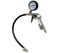 Einhell Original Manometro per pneumatici | pressione di esercizio max. 8 bar | manometro | indicazione della pressione in kPa, bar, psi e kg/cm² | Tubo 37 cm
