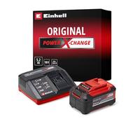 Einhell Original PXC 18V 5,2 Ah Starter-Kit | 18 V | 1260 W | Batteria + caricabatterie da 4 A | Tempo di ricarica 80 min | PXC | Li-Ion | Gestione ricarica | LED