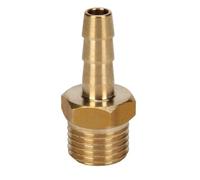 Einhell Original Raccordo per tubo flessibile Ø 6 mm x R 1/4 AG | Accessori per compressori | Filettatura esterna R 1/4" | Diametro 6 mm | in ottone resistente