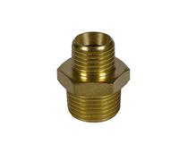 Einhell Original Riduttore R 3/8" AG x R 1/4" AG | Accessori per compressori | da R 3/8" maschio a R 1/4" maschio | Riduttore in metallo robusto