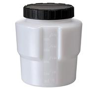 Einhell - Contenitore per vernice originale da 800 ml (accessori per sistemi di spruzzatura a colori, volume 800 ml, scala integrata, con coperchio, facile da montare)