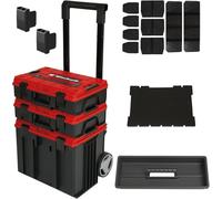 Einhell E-Case Tower Nero, Rosso Polipropilene (PP) - Einhell E-Case