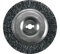 Einhell Original Spazzola per fughe, acciaio, Ø 100 mm | per pulitori per fughe elettrici e a batteria BG-EG 1410, GC-EG 1410 e GC-CC 18 Li | Larghezza di pulizia 15 mm