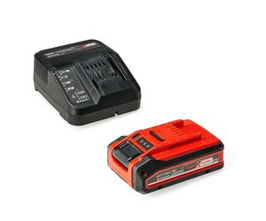 Einhell Original Starter Kit PXC+ 4,0 Ah | 18 V | 900 W | Batteria + caricabatterie da 3 A | Tempo di ricarica 75 min | PXC | Li-Ion | Gestione ricarica | LED