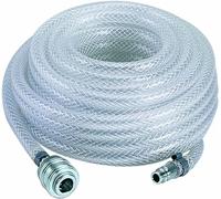 Einhell Original Tubo alta pressione da 15m per compressori, Ø interno 6 mm | Accessori compressore | Lunghezza 15 m | Filettatura interna R 1/4'' | Tessuto in PVC | Pressione massima di esercizio 15 bar